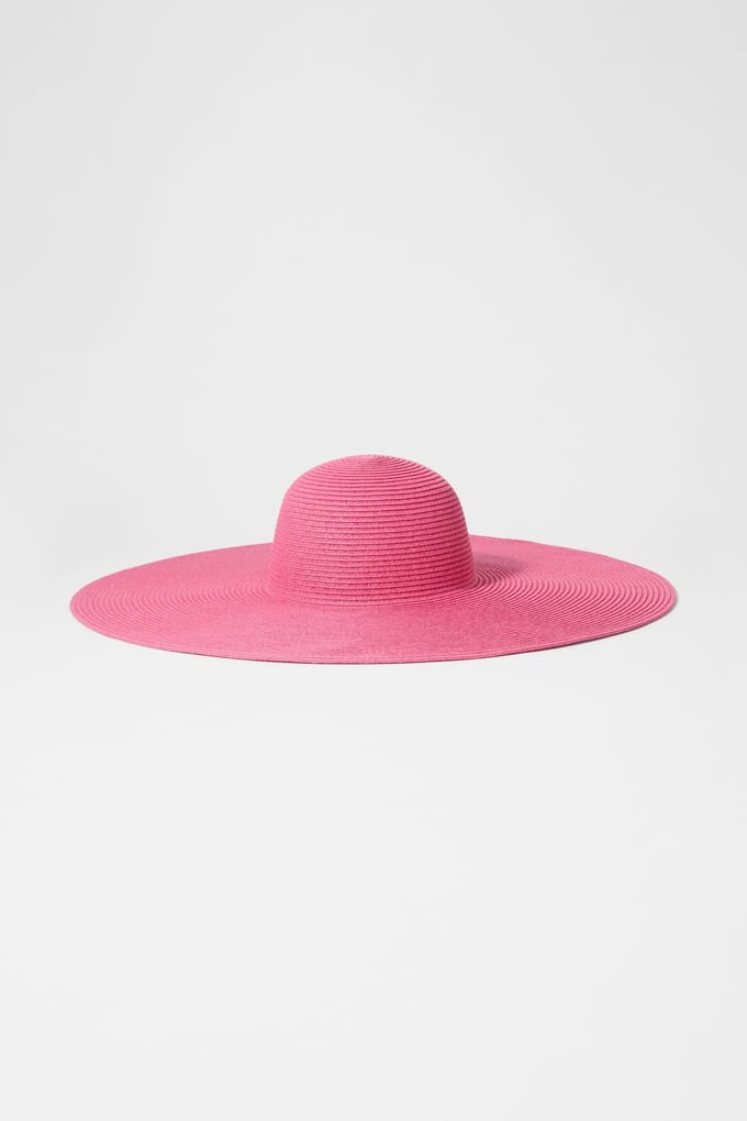 & Other Stories Parma Oversized Straw Hat Pink Taglia: M/L | Cappelli Outlet | Donna | Rosa