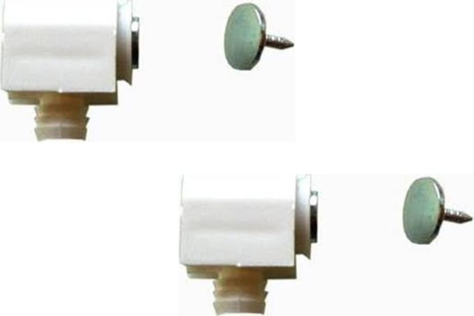 TQ4U magneetsnapper rond | wit | set van 2 STUKS