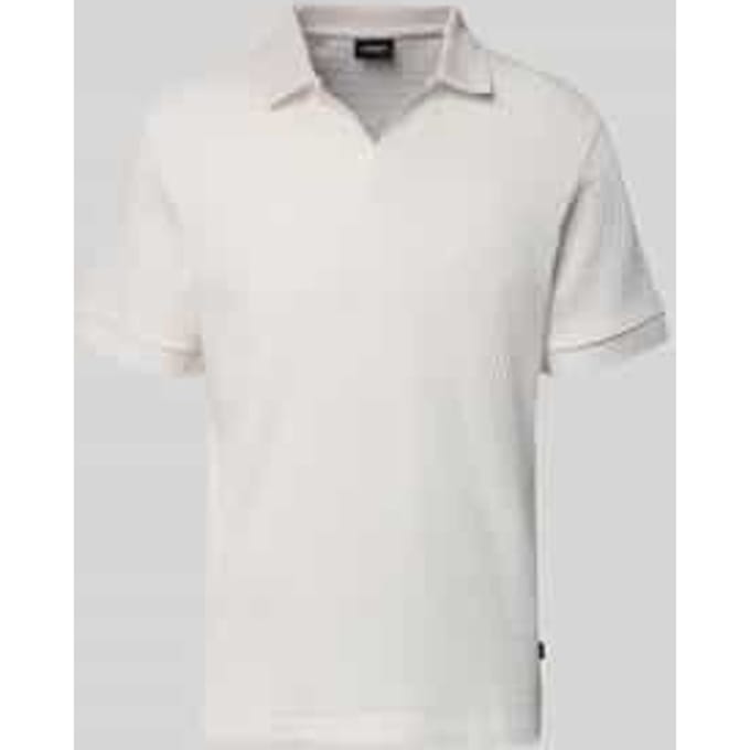 regular fit poloshirt met V-hals model 'Rauljose'