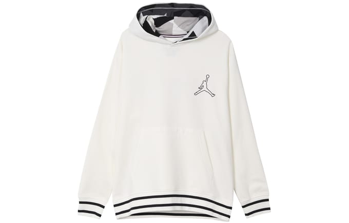 Jordan Sweatshirts Heren Wit Met Capuchon Verdikt Normaal L white