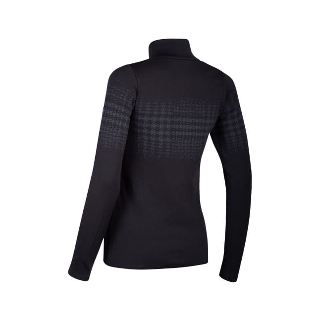 NEWLAND - N4 6785 lady t-neck - Skipully dames - Zwart, wit