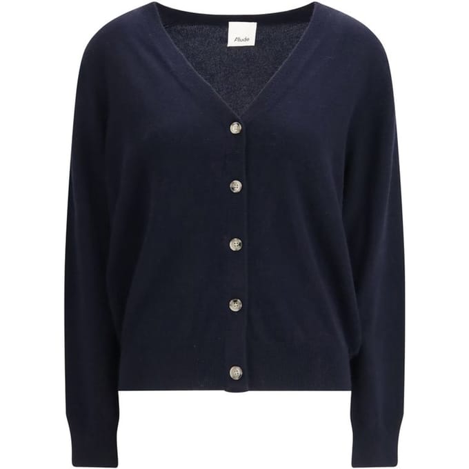 Allude Blauwe Kasjmier Cardigan