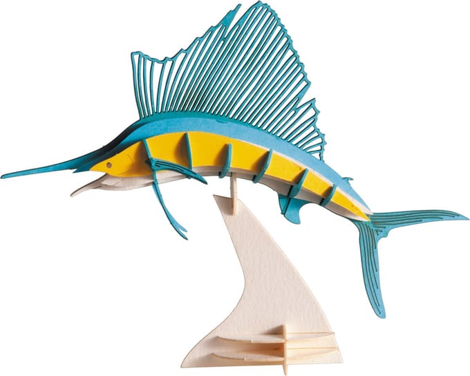 FRIDOLIN 3D Papier Model - Zeilvis.