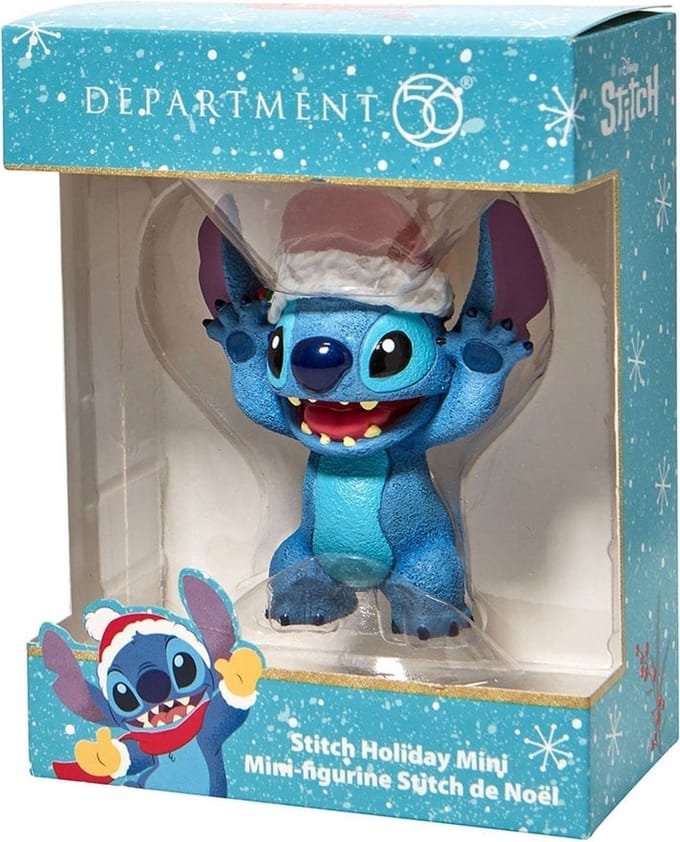 Enesco - Disney - Stitch Christmass Mini figuur