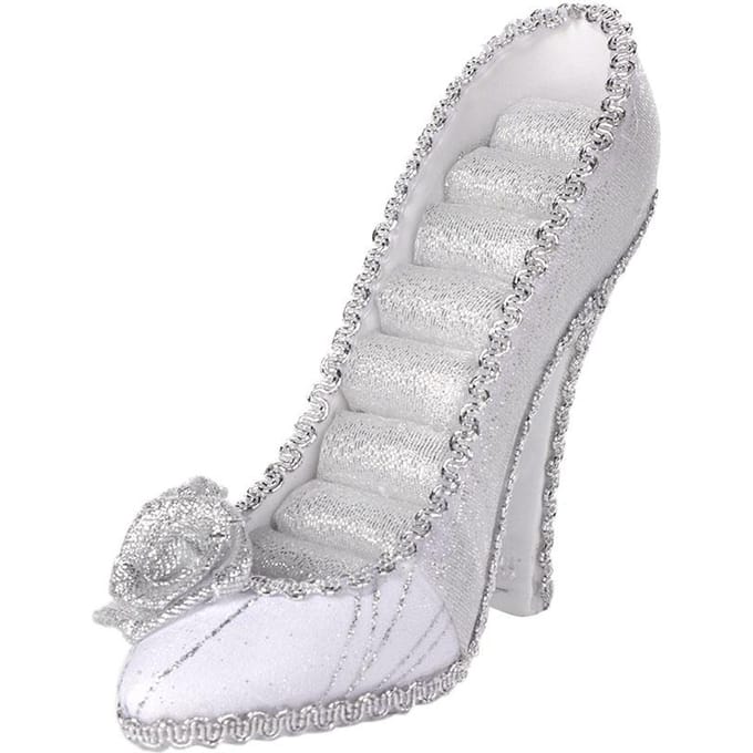 Mannequin Jurk Hoge hakken Oorbel Ketting Ring Sieraden Display Rek Houder(Hoge hak) white