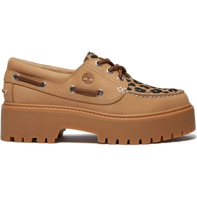 Timberland Stone Street Boat Shoe Medium Beige Nubuck Taglia: 40 | Outlet | Donna | Marrone