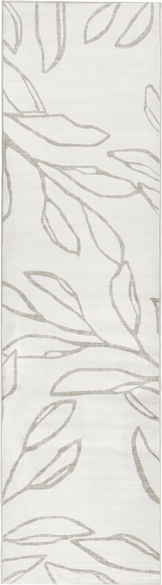 BISMIL- Vloerkleed - Lichtbeige - 80 x 300 cm - Polyester
