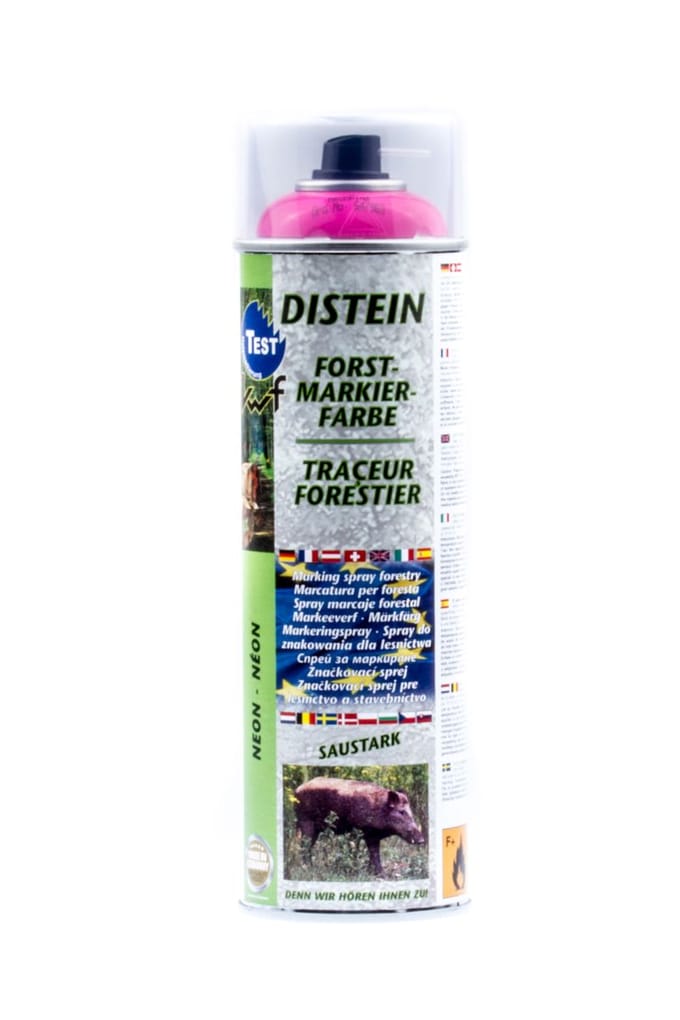 Distein fluor markeerverf hout cerise