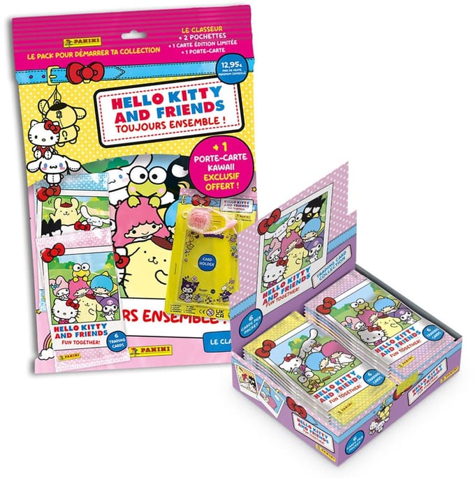 Hello Kitty & Friends TC - Promo Pack in het Frans Panini