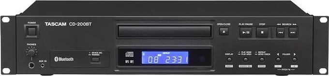 Tascam CD-200BT cd-speler Zwart
