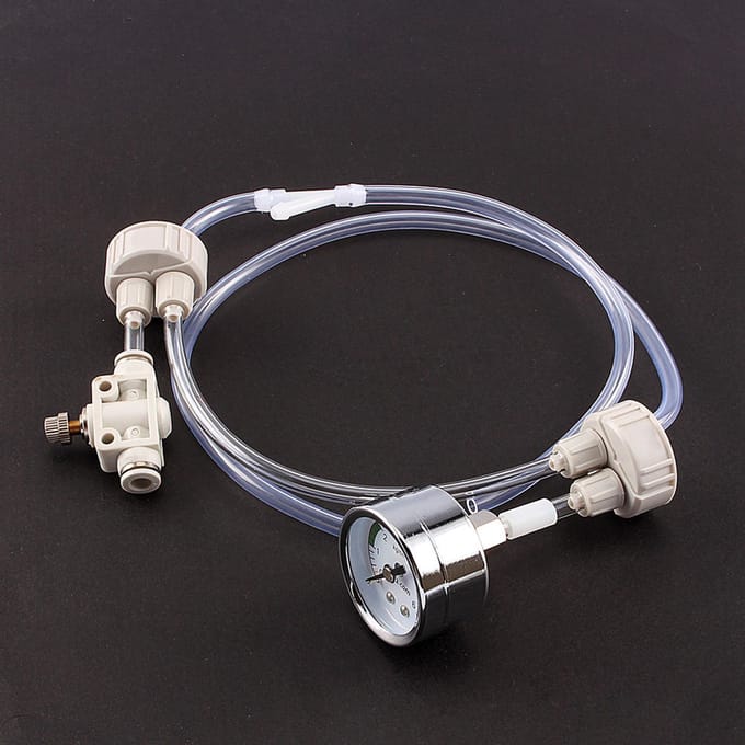 Kit Générateur de CO2 Plantes Aquatiques d'Aquarium Système de Génération de CO2 DIY gray