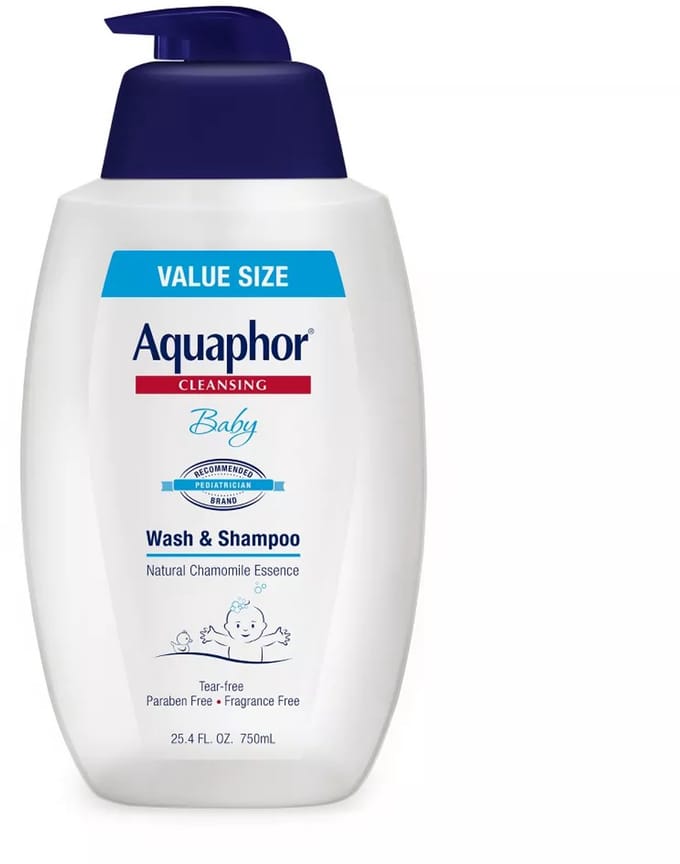 Aquaphor Baby Wash & Shampoo – 750 ml