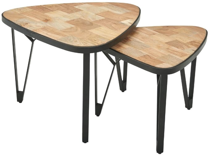 Sky Style Cakey Driehoekige Salontafel Set