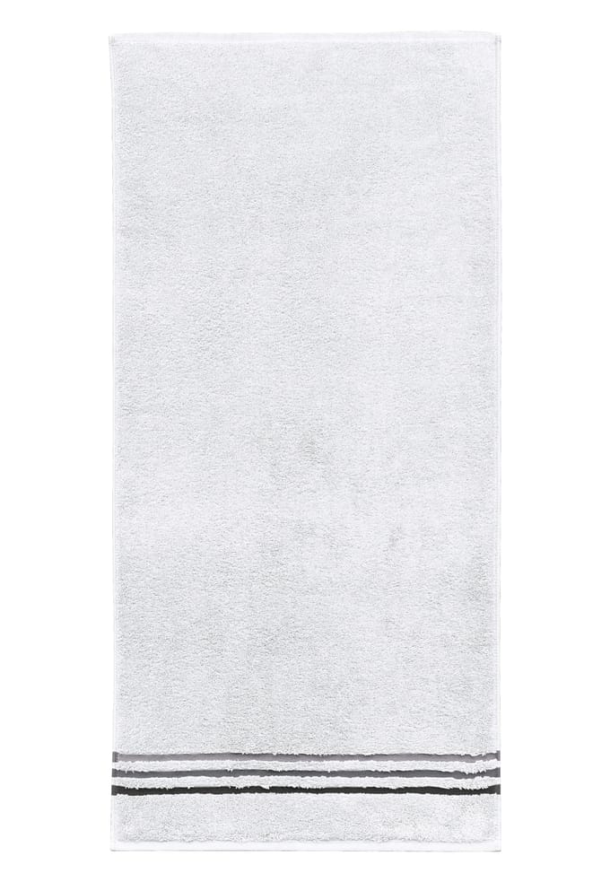 Douchehanddoek Skyline Color 70x140 wit - SCHIESSER Home 70*140