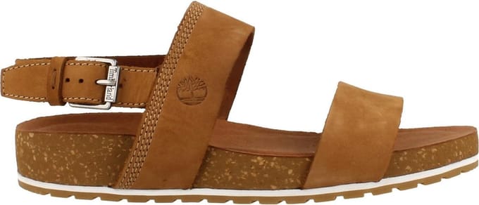 Timberland Malibu Waves 2-band Brede Sandalen Bruin EU 39 Vrouw