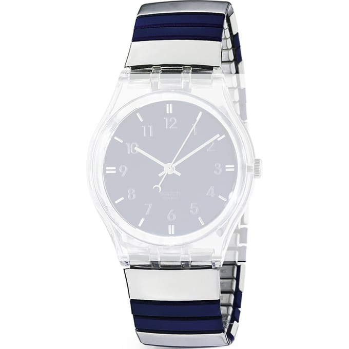Swatch Plastic - Originals Medium (34mm) /Access/Solar/Musicall/Stop - G/SK/SL/SR/SS/SO28 AGK296B GK296 Schleiereule Small Horlogeband