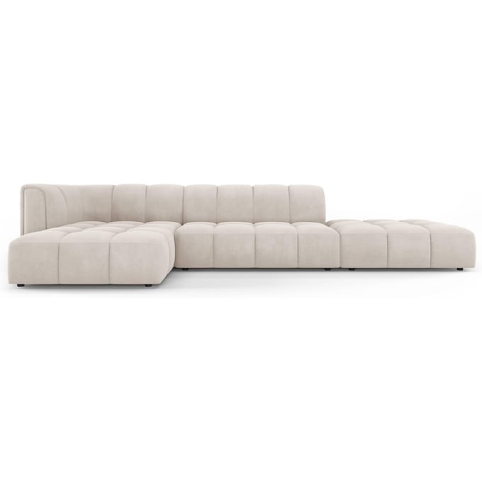 Hoekbank Francesca chenille links 5-zits | Milo Casa
