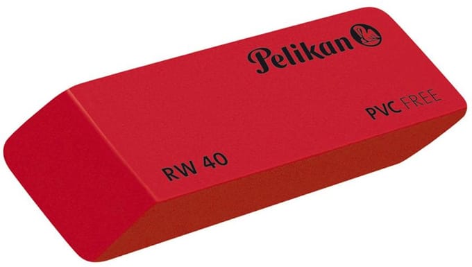 Pelikan kunststof gum RW 40, rood