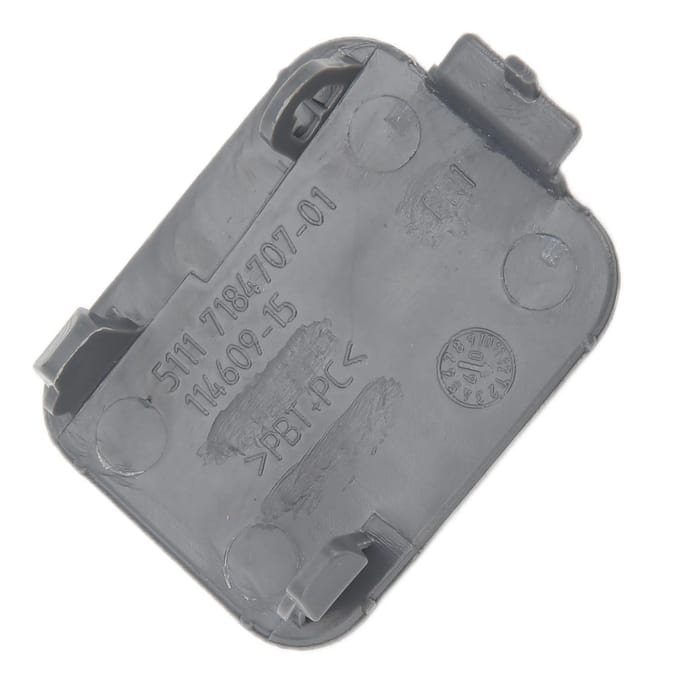 Auto Voorbumper Sleepoogkap Zwart 51117184708 Vervanging voor 5 Serie E60 Facelift 2005?2009 gray