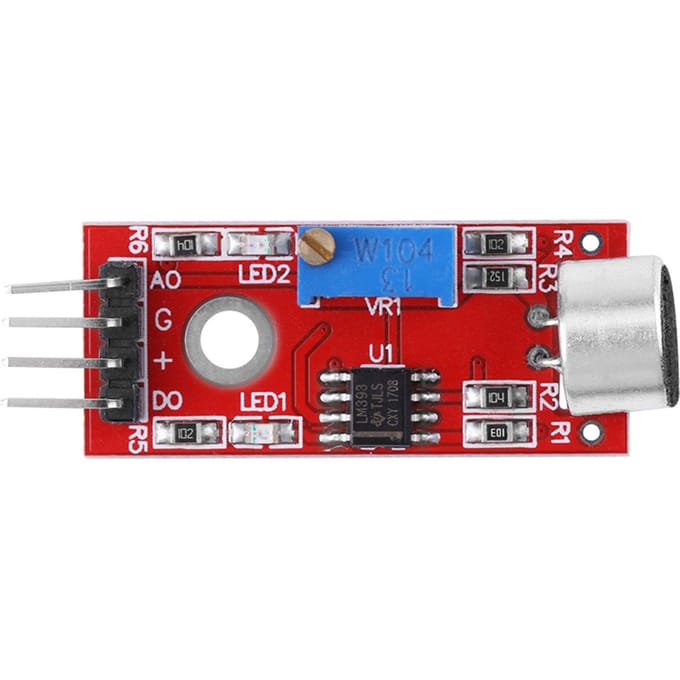 Microfoon met Hoge Gevoeligheid Audio Versterker Module Uitgang 20dB Versterking Laag Ruisniveau DC 3.3V5V
