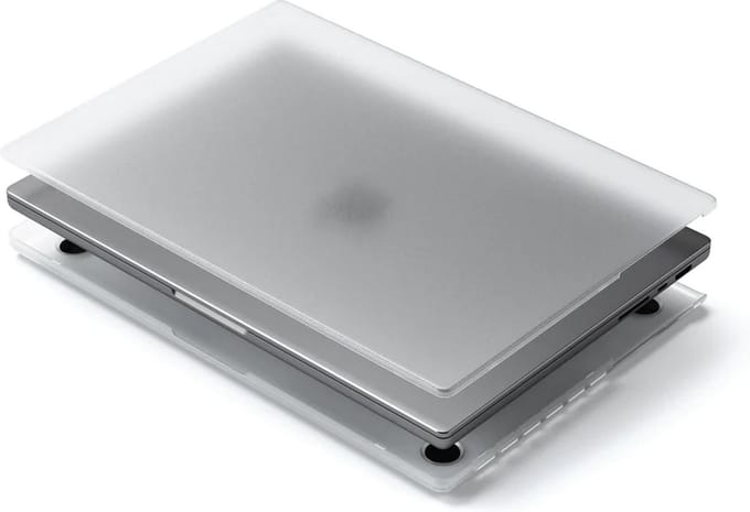 Satechi Eco Hardshell Case geschikt voor MacBook Pro 14" M1 2021 - Transparant