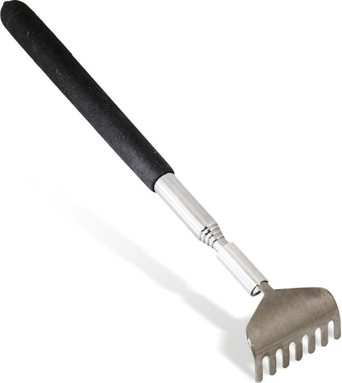 Uitschuifbare Ruggenkrabber – Metaal – 68 cm – Compact en Handzaam