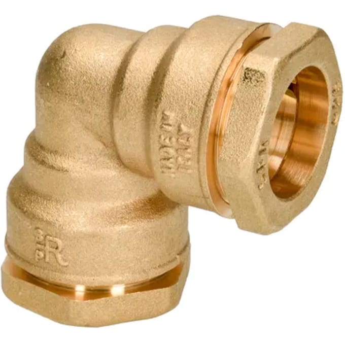 Sanivesk Tyleen Knie Messing 32x32mm