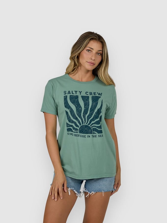 Salty Crew Perfect Set B.F T-Shirt groen