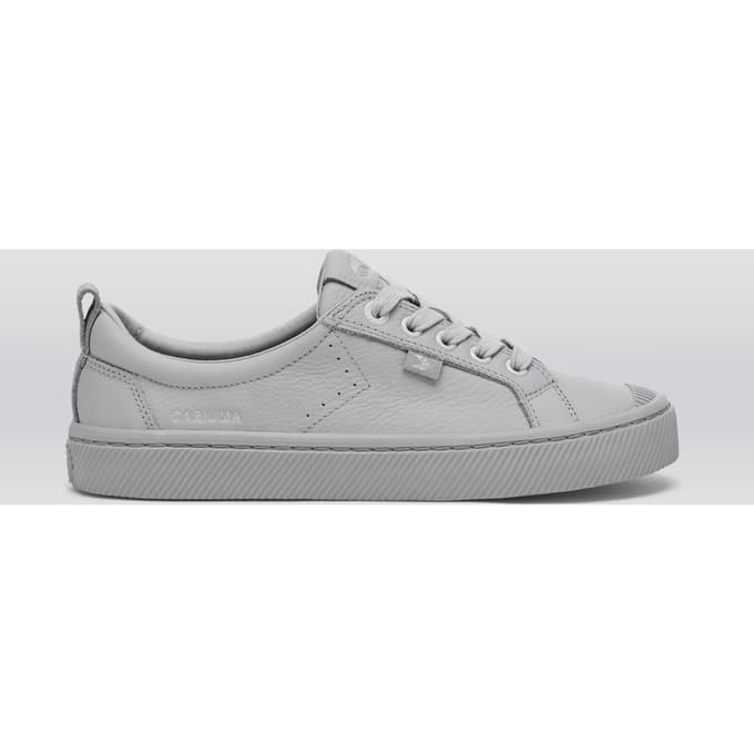 Cariuma Oca Pebbled Leather Light Grey Taglia: 45 | Sneakers Outlet | Unisex | Grigio