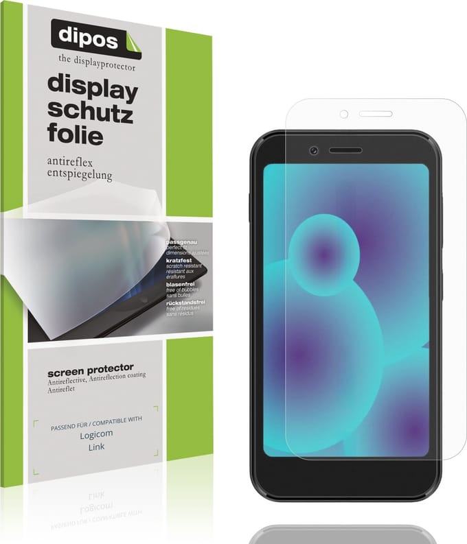 dipos – 4x Matte Beschermfolie geschikt voor Logicom Link | Krasbestendige & antireflecterende Screenprotector Ultra-Thin