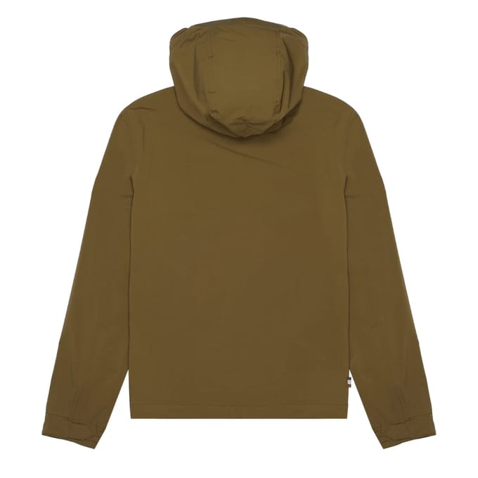 Aquascutum Active Hooded Stretch Windbreaker Army Green Jacket