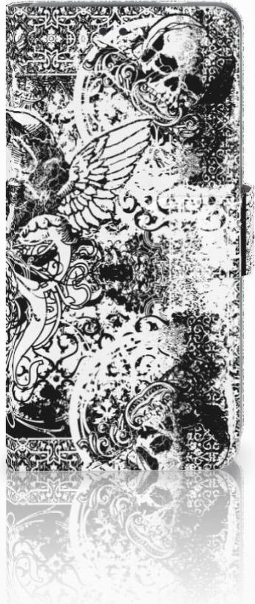 Telefoonhoesje met Naam Nokia 3.1 (2018) Skulls Angel