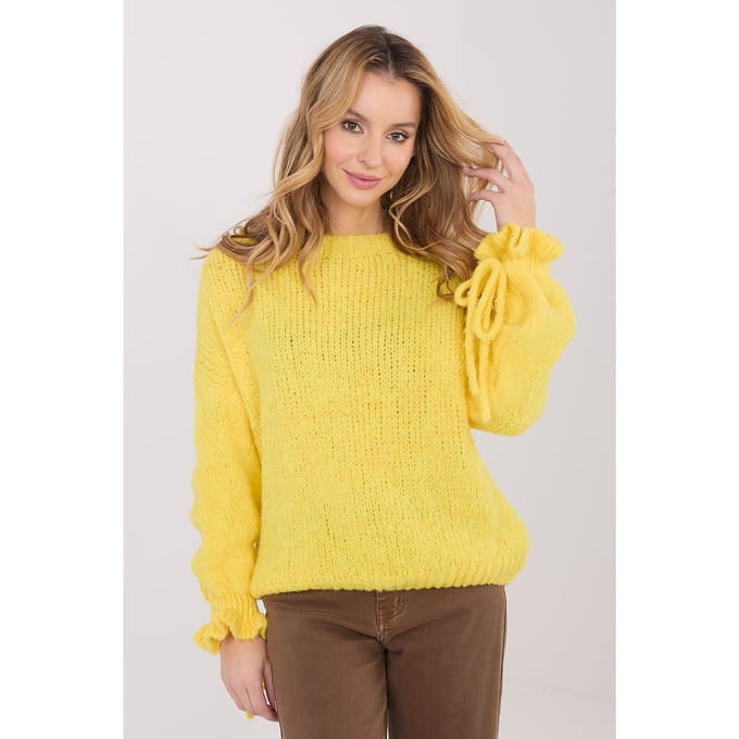 Celeste Ribbon Knit - Geel / One Size