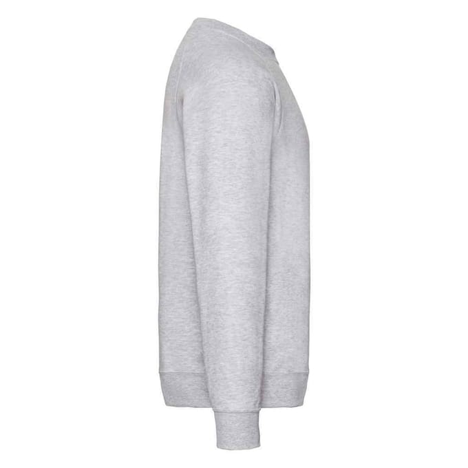 Fruit of the Loom Heren Klassiek Sweatshirt (Grijze Heide)
