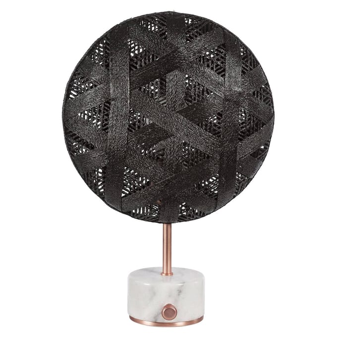 Forestier Chanpen S Hexagonal tafel koper/zwart