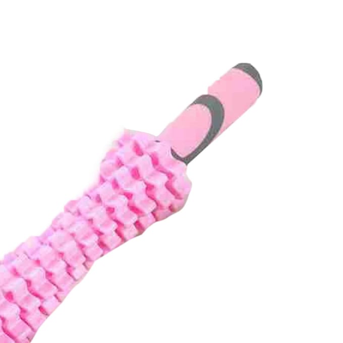 ABS Roller Massage Stick Meridian Afvoer Draagbaar Spierroller Gereedschap Stick voor Anti Cellulitis pink