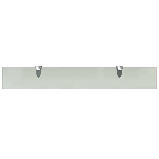 vidaXL - Zwevend - schap - 70x10 - cm - 8 - mm - glas