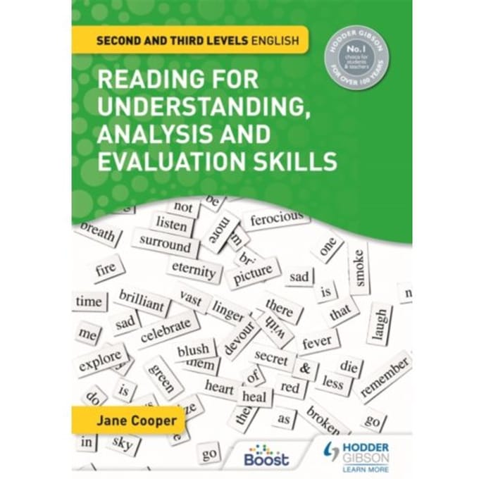 Reading For Understanding, Analysis And Evaluation Skills: Second And Third Levels English - Jane Cooper