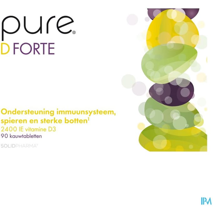 Pure D Forte Kauwtabletten 90