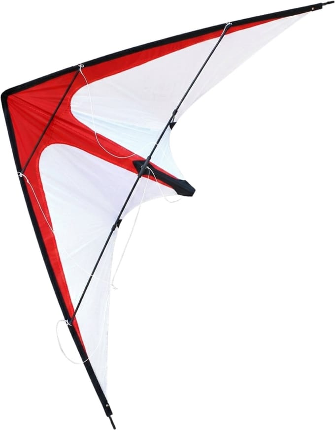 RAMBUX® Stuntvlieger 1,2m – Red Arrow – Dubbellijnige Sportvlieger