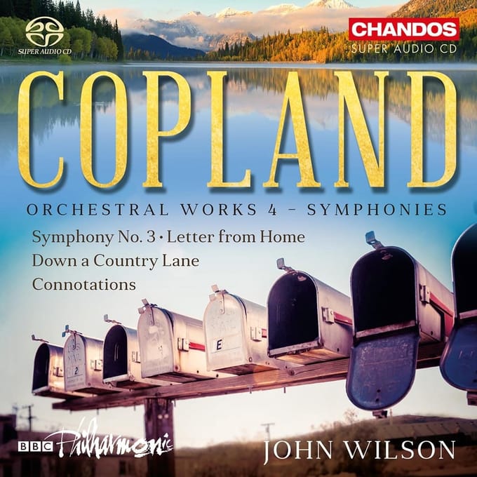 BBC Philharmonic Orchestra, John Wilson - Copland: Orchestral Works 4 - Symphonies (SACD)