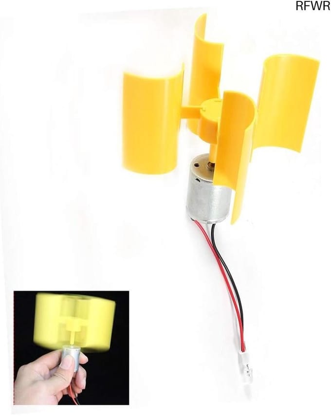 RFWR® Mini windturbine doe-het-zelf educatief model