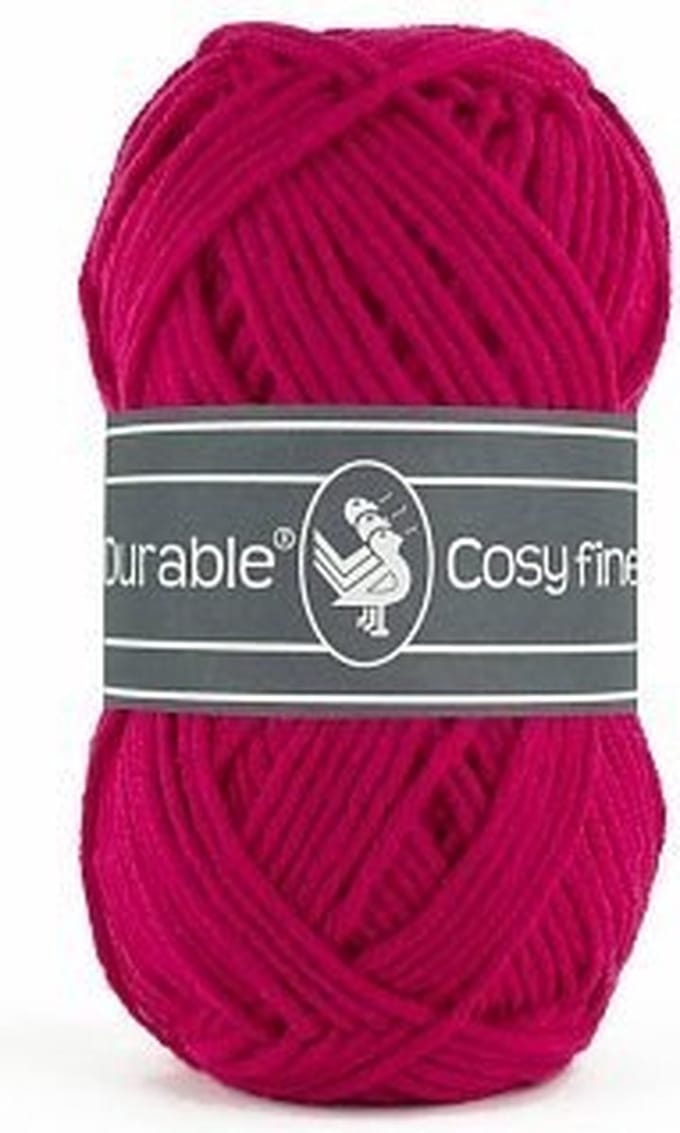 10 x Durable Cosy Fine Deep Fuchsia (238)