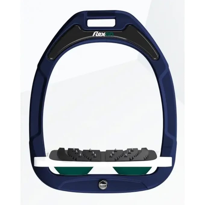 Ultra Grip Gehoekte Beugels Marine/Wit/Groen Flex-On Green Composite