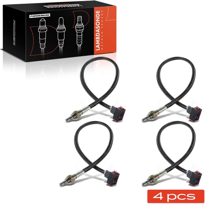 Frankberg 4x Lambdasonde Voor/Na Katalysator voor Porsche Boxster 986
