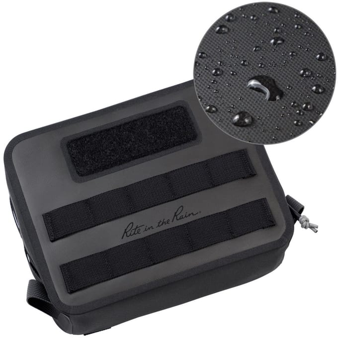 Merkloze Organizer Pouch - Waterdicht & MOLLE Compatibel - Zwart