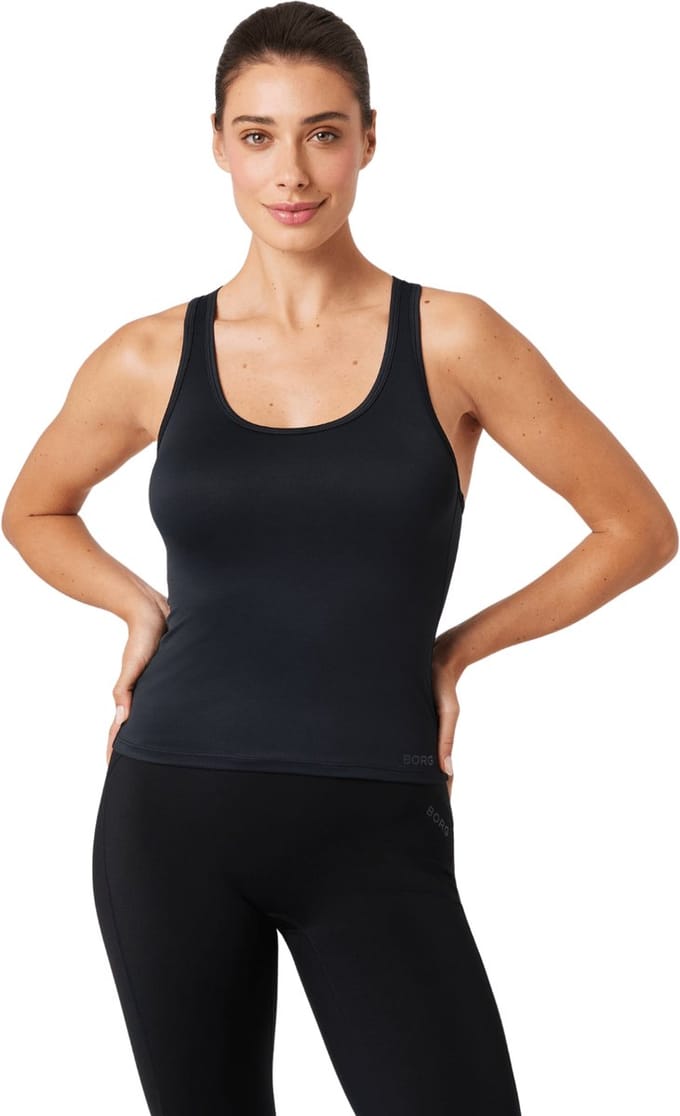 Bjorn Borg borg soft racerback tank top 10004624-bk001