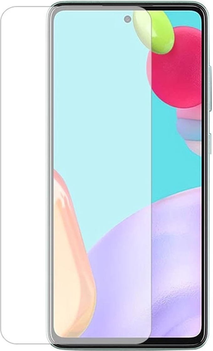 LuxeBass Screenprotector geschikt voor Samsung Galaxy A52 - glas scherm - bescherming