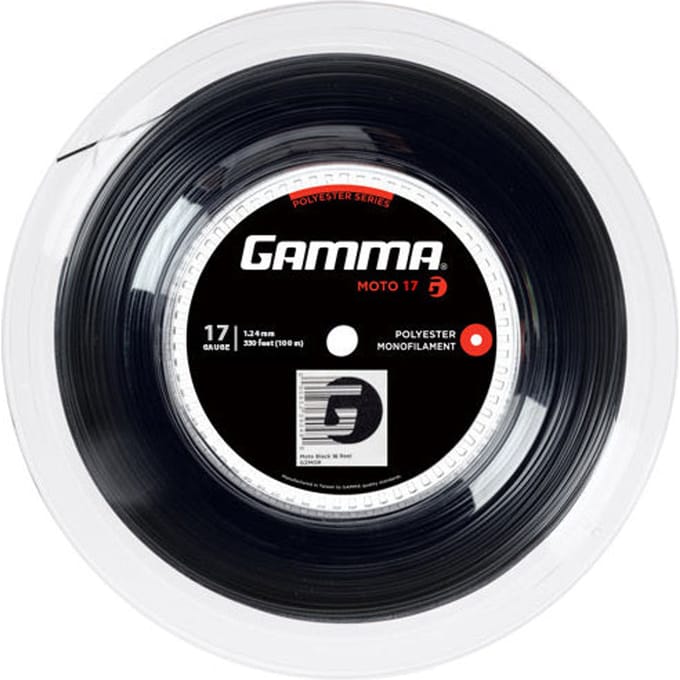 Gamma Moto Rol Snaren 100m-Zwart