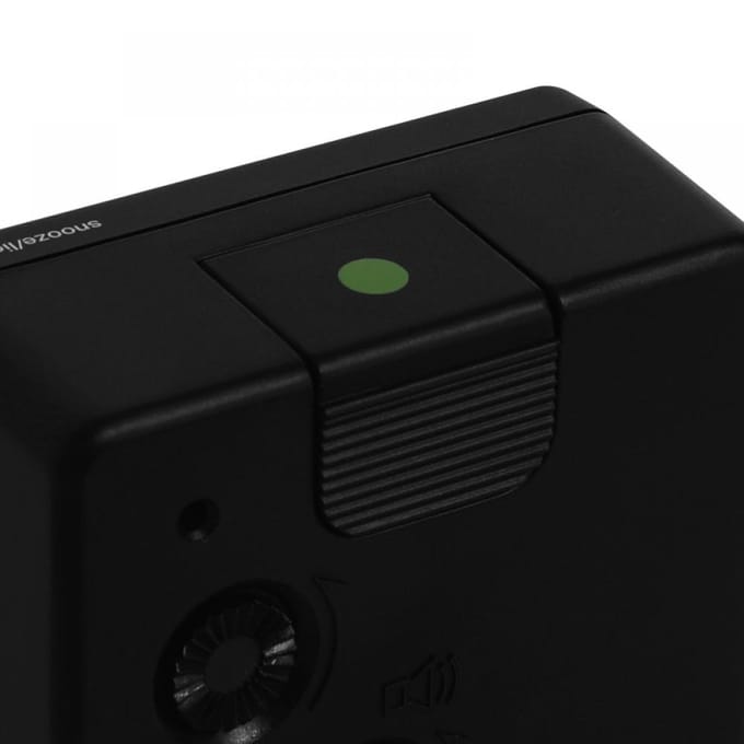 Braun BC02XB - Wekker - Analoog - Reis - Zwart